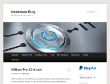 Tablet Screenshot of blog.bitadvisor.de