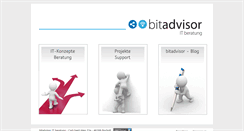 Desktop Screenshot of bitadvisor.de